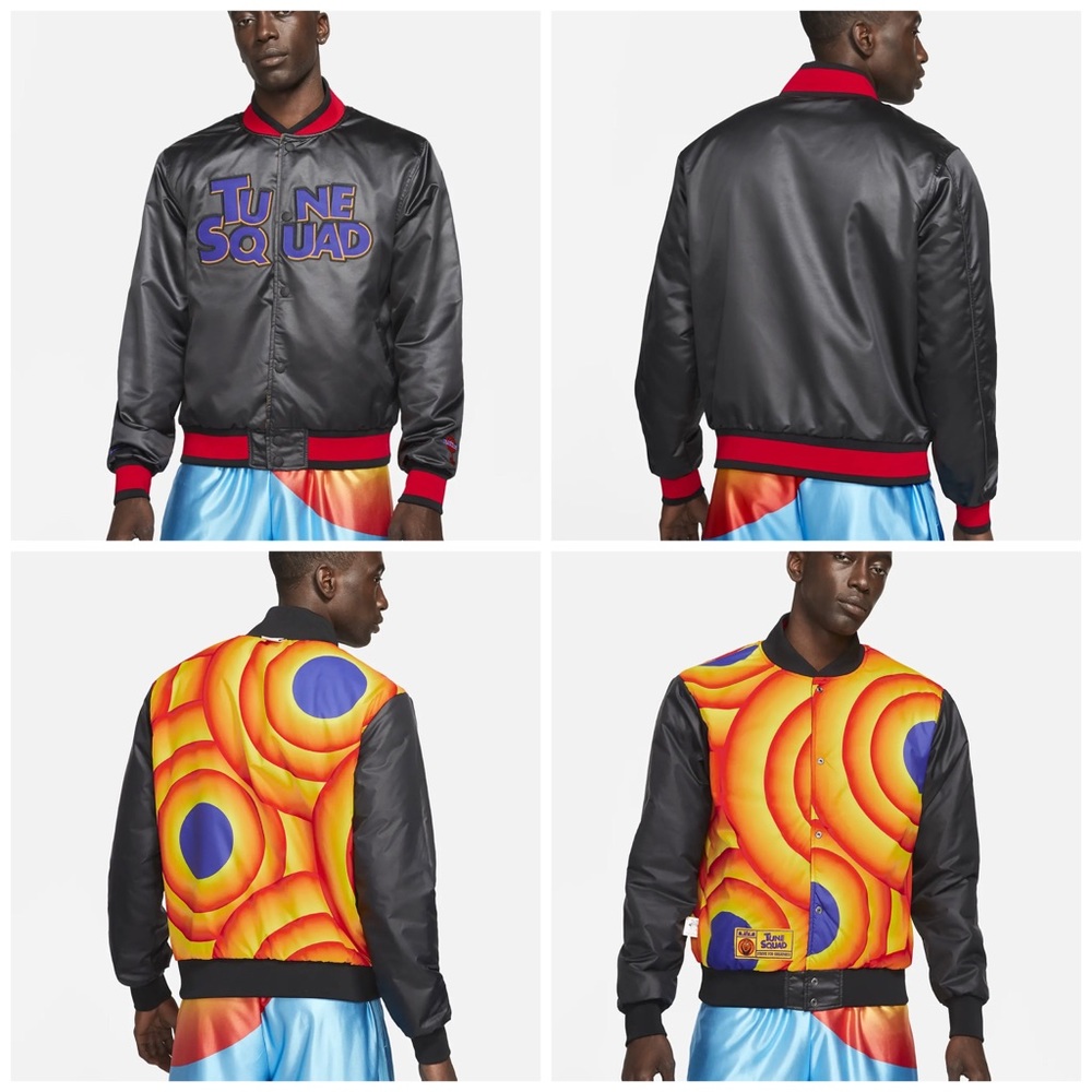 NIKE Lebron x Space Jam Varsity Jacket Reversible